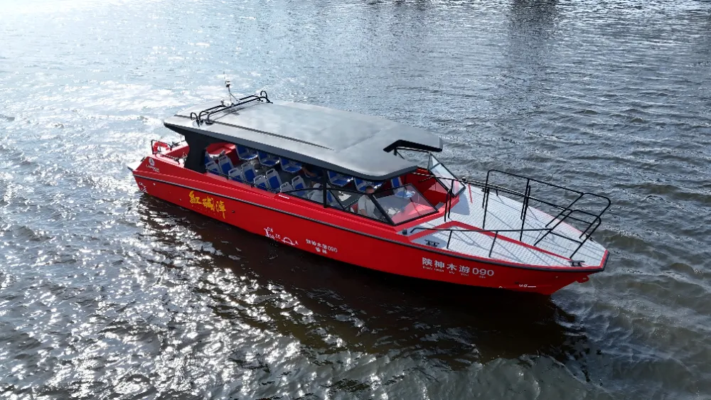 12.80m Aluminum Pasahero Bangka