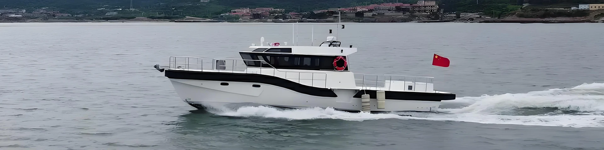 Fiberglass boat