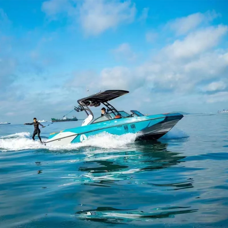 Fiberglass wargboard boat